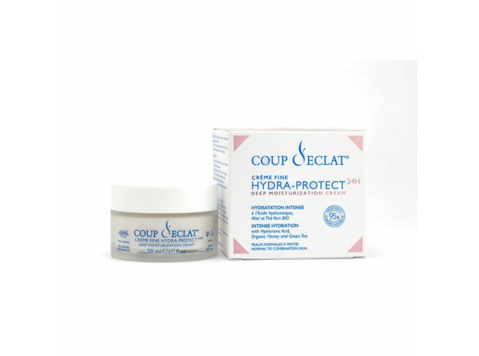 Crème Fine Hydra-Protect 24h 50ml Coup D'Eclat