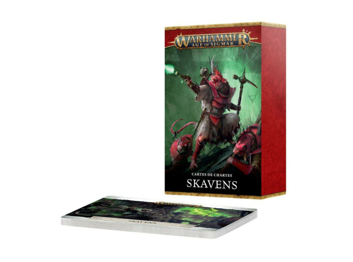 CARTES DE CHARTES: SKAVENS (FRANCAIS)