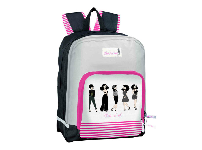 Sac à dos "Olivia (à Paris)" - Marinière