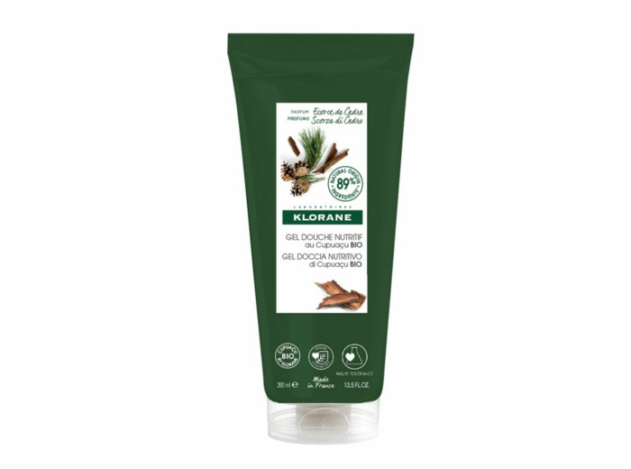 Gel Douche Nutritif 200ml Ecorce de Cèdre Klorane