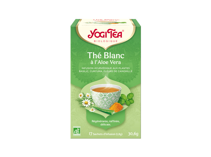 YOGI TEA THE BLANC ALOE VERA