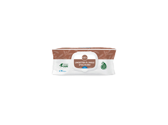 GIFRER LINGETTE HUILE OLIVE B/70