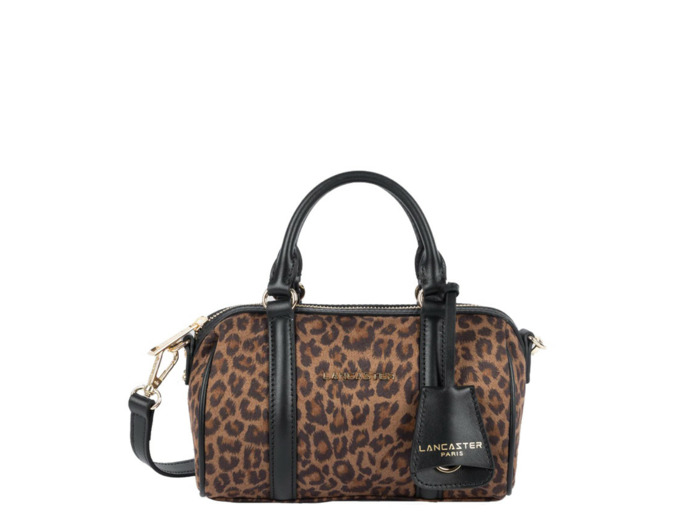 Lancaster Jungle Sac Polochon 518-093 Marron Léopard