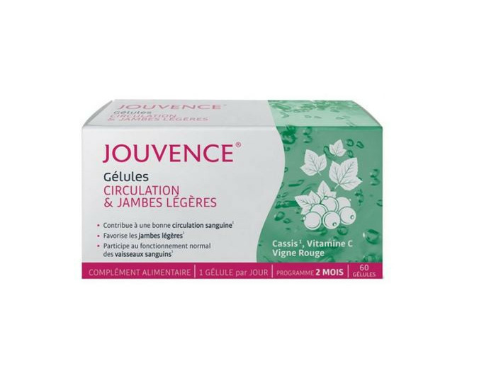 Circulation et Jambes Légères 60 gélules Jouvence