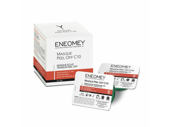 Masque Peel Off C10 Eclat Tenseur 6x5ml Eneomey