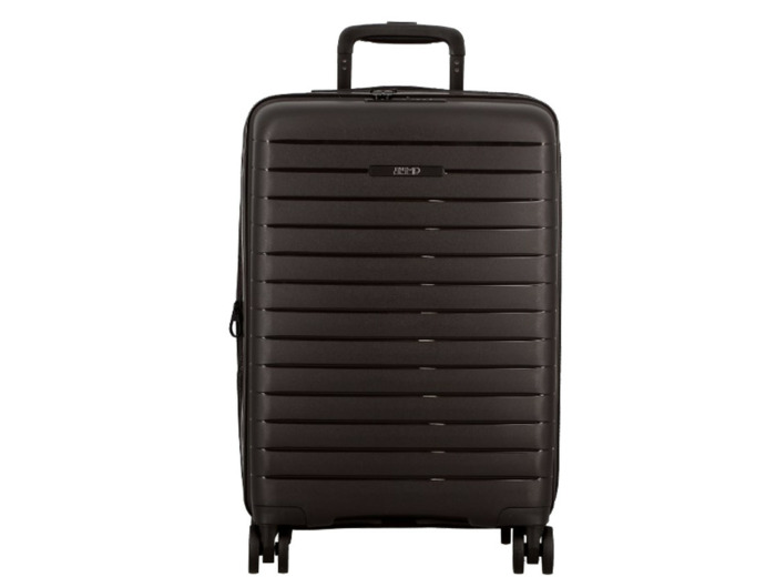 Jump Striper Valise 55cm 4 Roues Extensible Ebène
