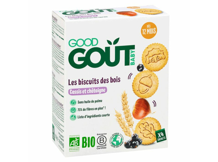 GOOD GOUT BABY-BISCUITS DES BOIS 80G
