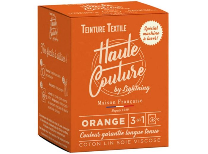 Teinture Haute couture orange