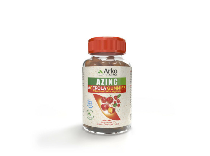 AZINC ACEROLA GOMME B/60