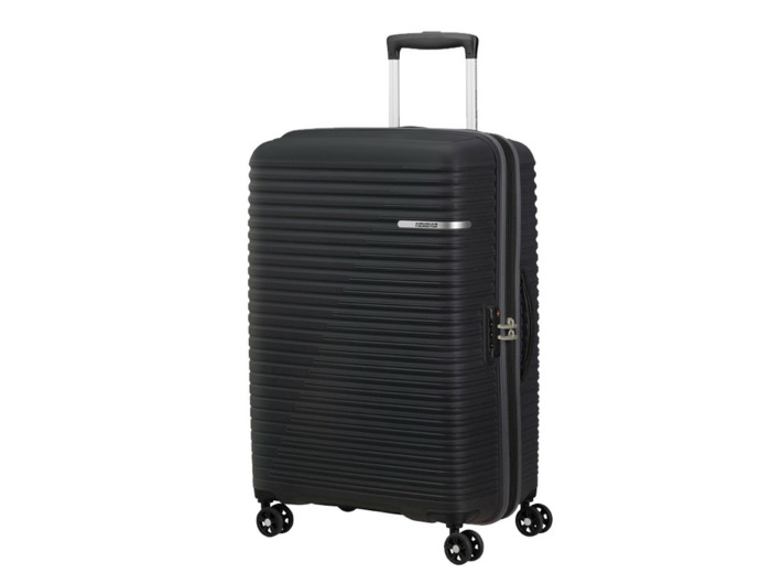 American Tourister Liftoff Valise 68cm Extensible 4 Roues TSA Black
