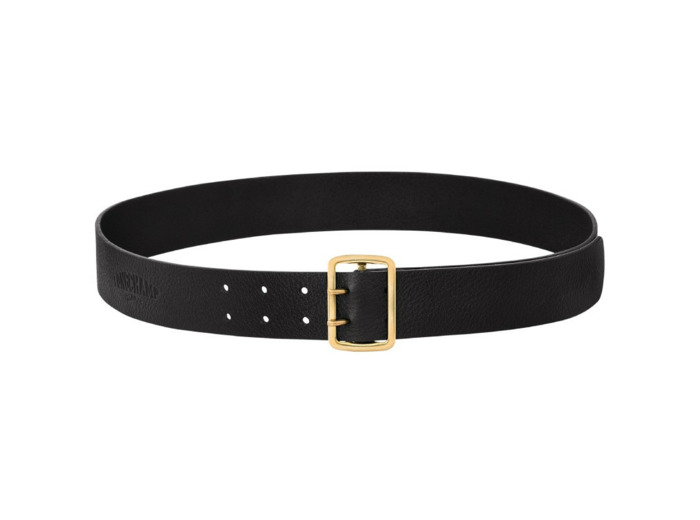 Longchamp Ceinture Femme Cuir Noir