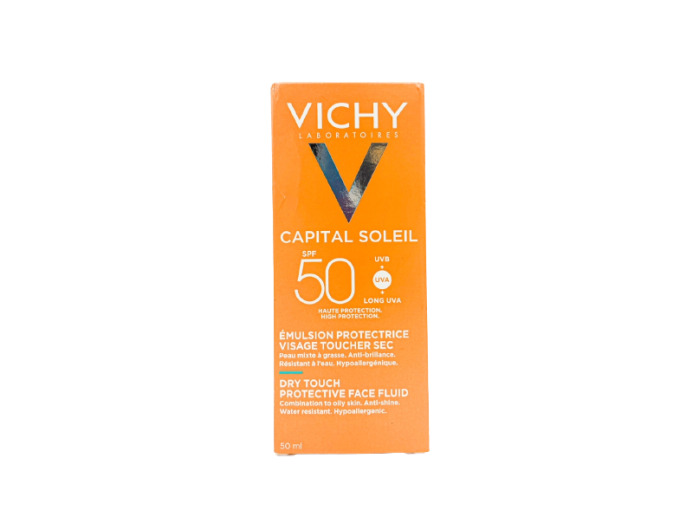 Emulsion Toucher Sec SPF50 50ml Capital Soleil Anti Brillance Vichy