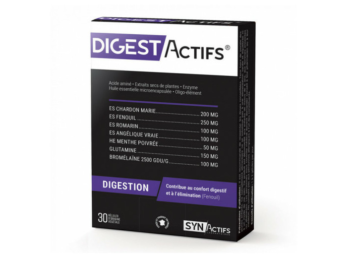DigestActifs Bio 30 gélules Synactifs