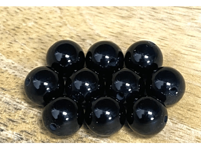 PERLE OBSIDIENNE NOIRE