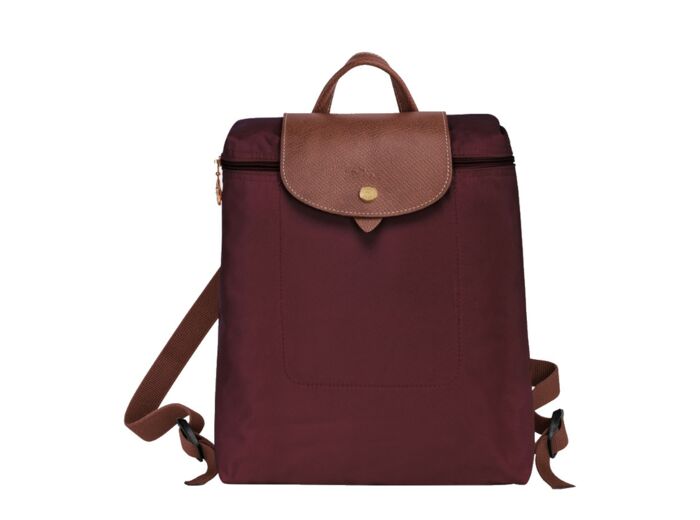 Longchamp Le Pliage Original Sac à Dos Bordeaux