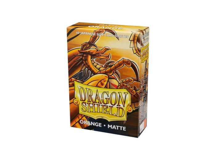 Dragon Shield - Japanese Sleeves - Orange matte