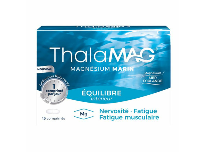 Equilibre Intérieur Magnesium Marin 15 comprimés Lp Thalamag