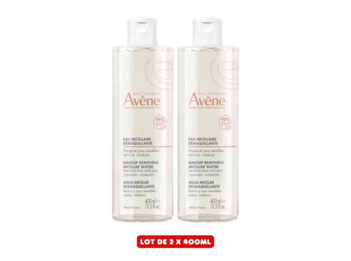 AVENE DUO EAU MICELLAIRE 2X400ML
