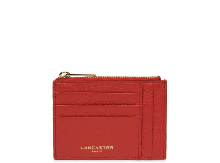 Lancaster Dune Porte Cartes 129-22 Rouge
