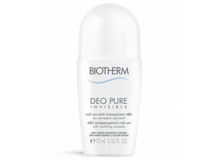 Deopure Roll-on Invisible 75ml Deo Pure Biotherm