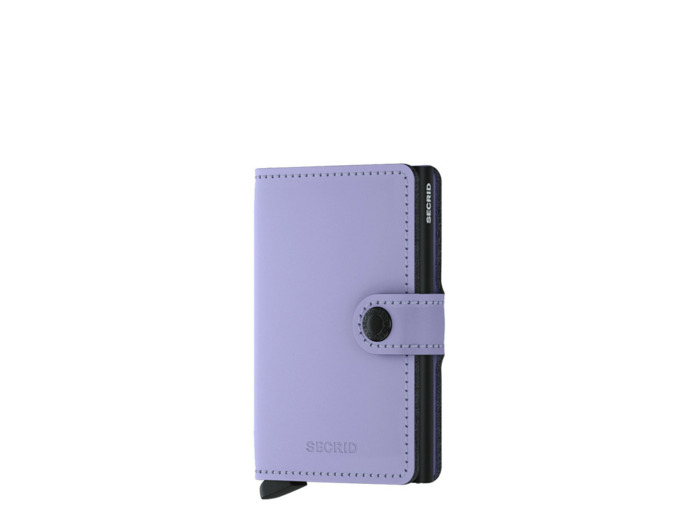 Secrid Porte-Carte Miniwallet Lilac Black