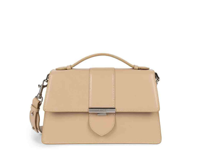 Lancaster Paris Ily Grand Sac A Main 531-011 Beige Foncé