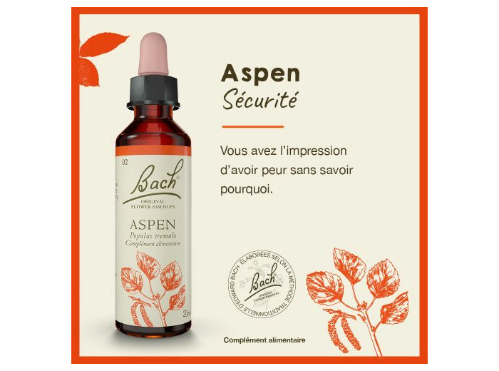 FLEUR BACH ASPEN  20 ML