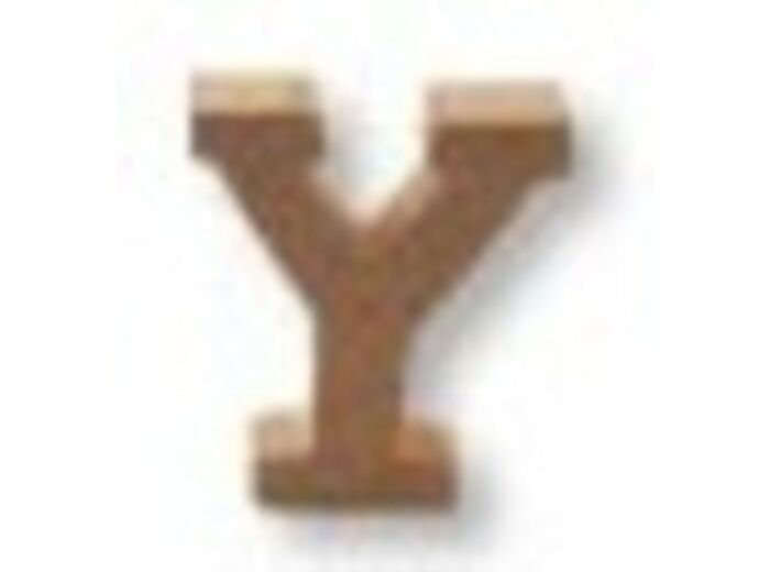 Lettre "Y" Mdf - Hauteur : 45 mm