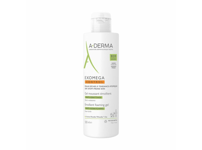 A-DERMA EXOMEGA C GEL MOUS EM FL500ML