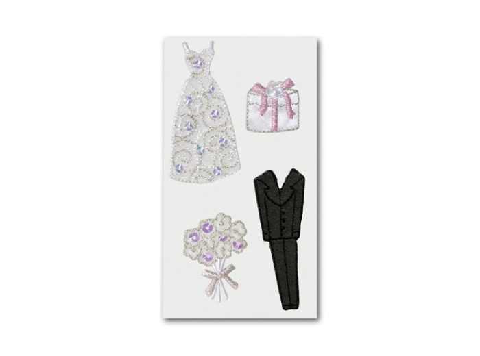 Sticker textile "Mariage"