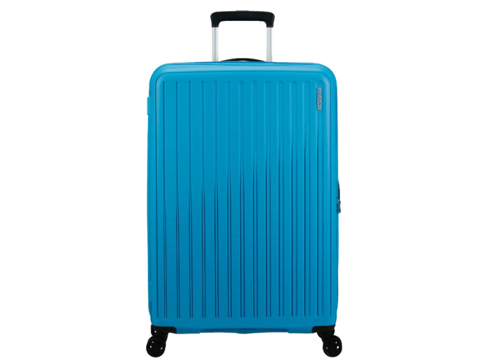 American Tourister Rejoy 77 cm Valise Trolley Verticale 4 Roues Azur Blue