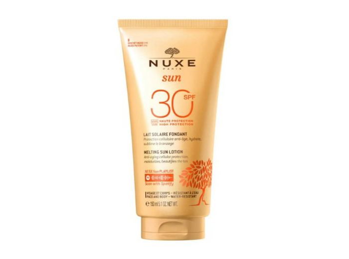 Lait Delicieux Haute Protection Spf30 150 ml Sun Visage Et Corps Nuxe