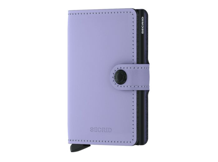 Secrid Porte-Carte Miniwallet Lilac Black