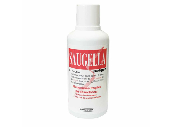 Nettoyant Doux 500ml Polygin Muqueuses Fragiles Ou Assechees Saugella