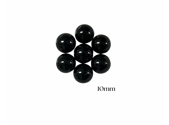 PERLES TOURMALINE NOIRE