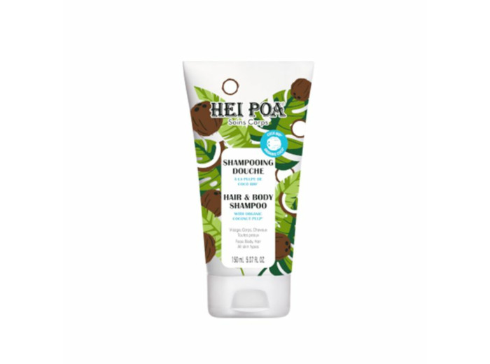 Shampooing douche à la Coco Bio 150ml Hei Poa