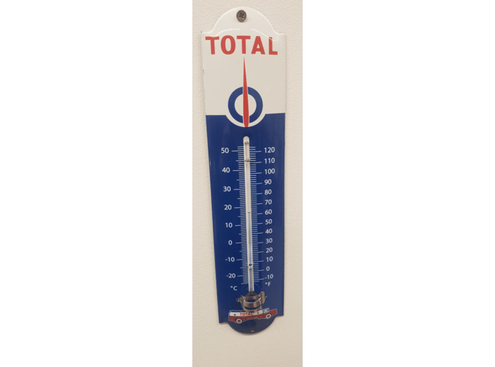 Thermomètre émaillé Total