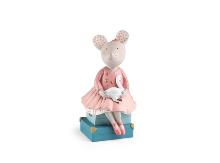 Tirelire souris "la petite école de danse"