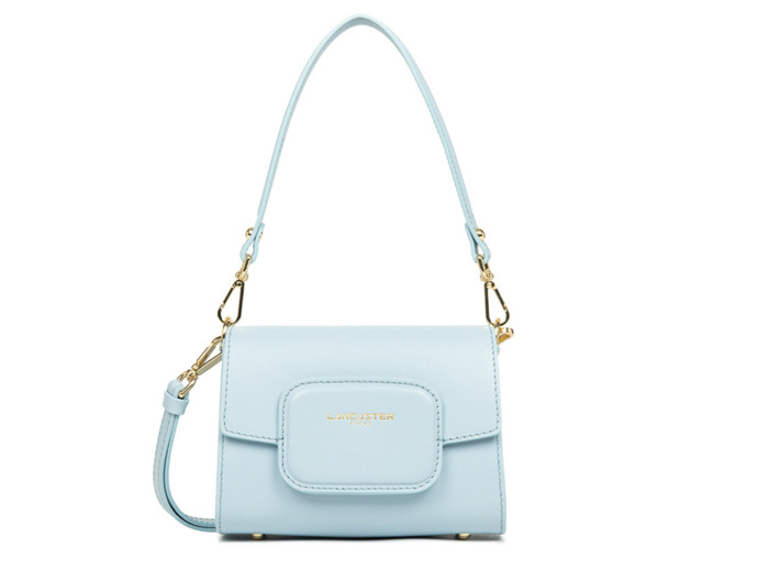 Lancaster Paris Pad Mini Sac Trotteur 480-059 Bleu Fumé