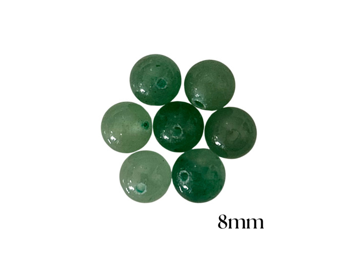 PERLES AVENTURINE VERTE