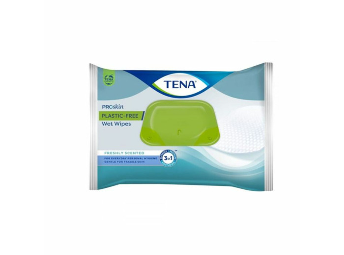 TENA WET WIPES PLAST S48
