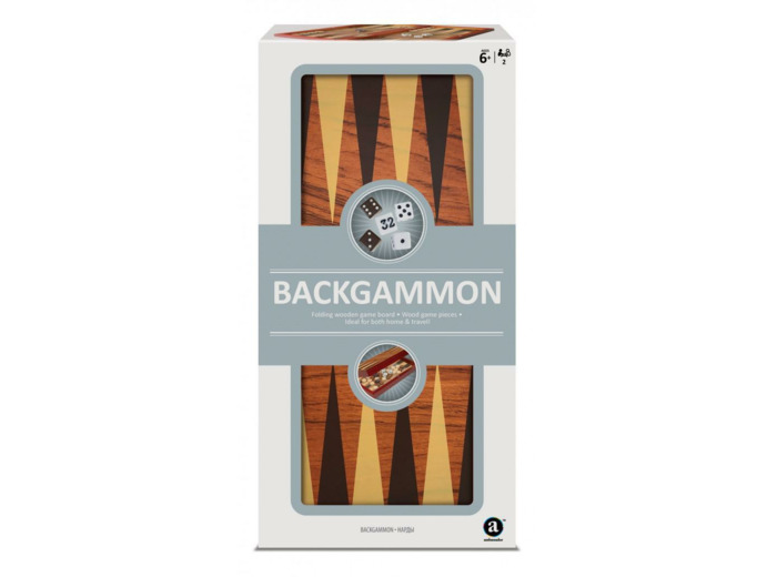 Backgammon Bois Pliable