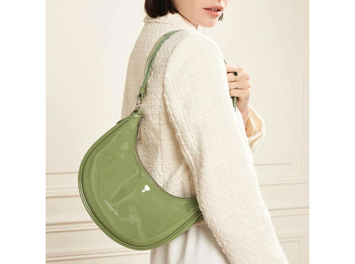 Lancaster Vernis Firenze Sac Hobo 480-106 Jade