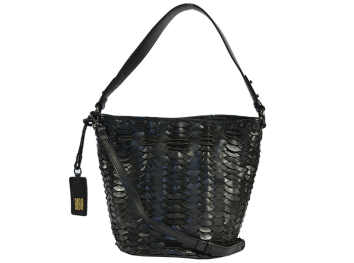 Biba Beekman Sac Hobo Tressé Bek1l Negro