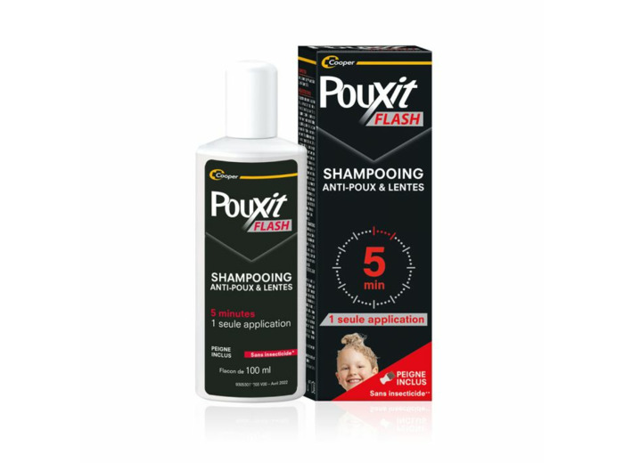 Shampooing Anti-Poux & Lentes 100ml Flash Pouxit
