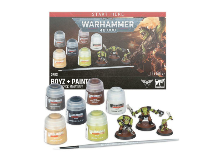Orks : Boyz + Set de Peinture