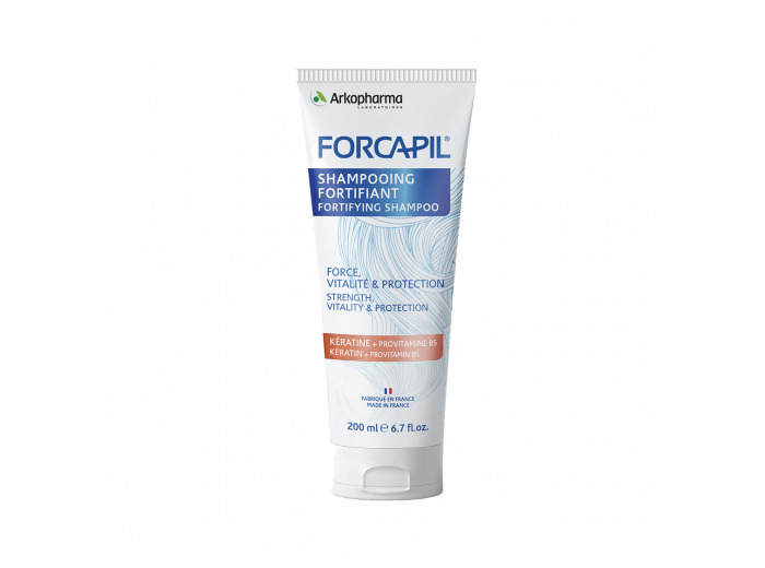 Shampooing fortifiant kératine 200ml Forcapil Arkopharma