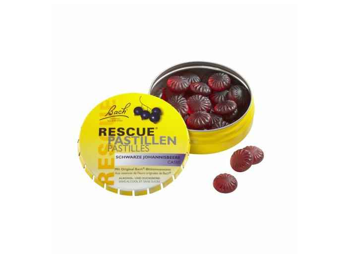 RESCUE PASTILLES CASSIS BT 50G