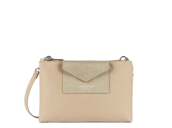Lancaster Smart Kba Petit Sac Trotteur 2 compartiments 516-27 Beige