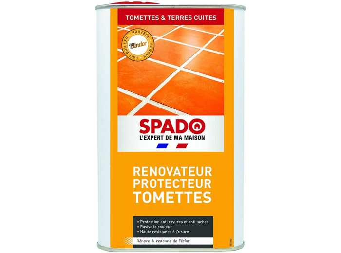 SPADO Protection Rénovatrice d'Éclat Blindor Tomettes/Terres Cuites 1 L